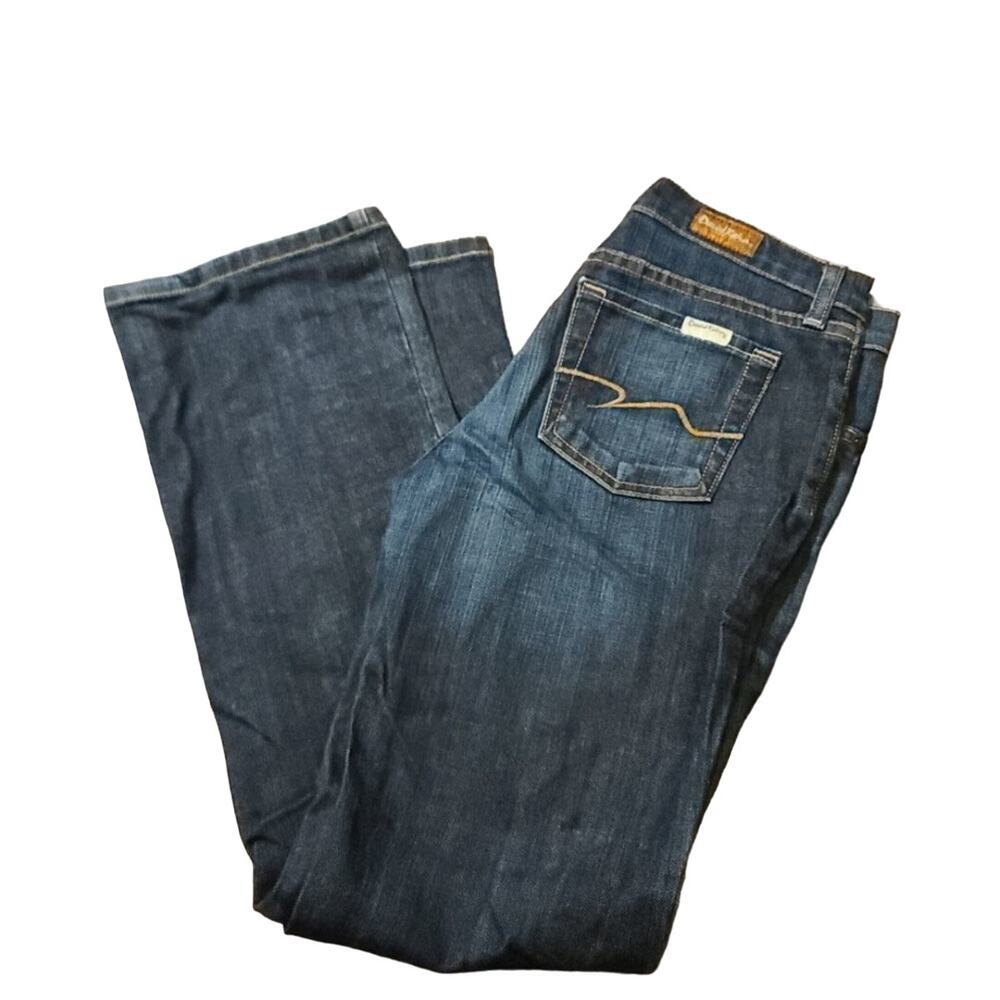 David Kahn jeans Straight Leg Darkwash Denim Jeans